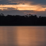 Sonnenuntergang über der Lagune