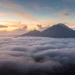 Sonnenaufgang vom mount Batur